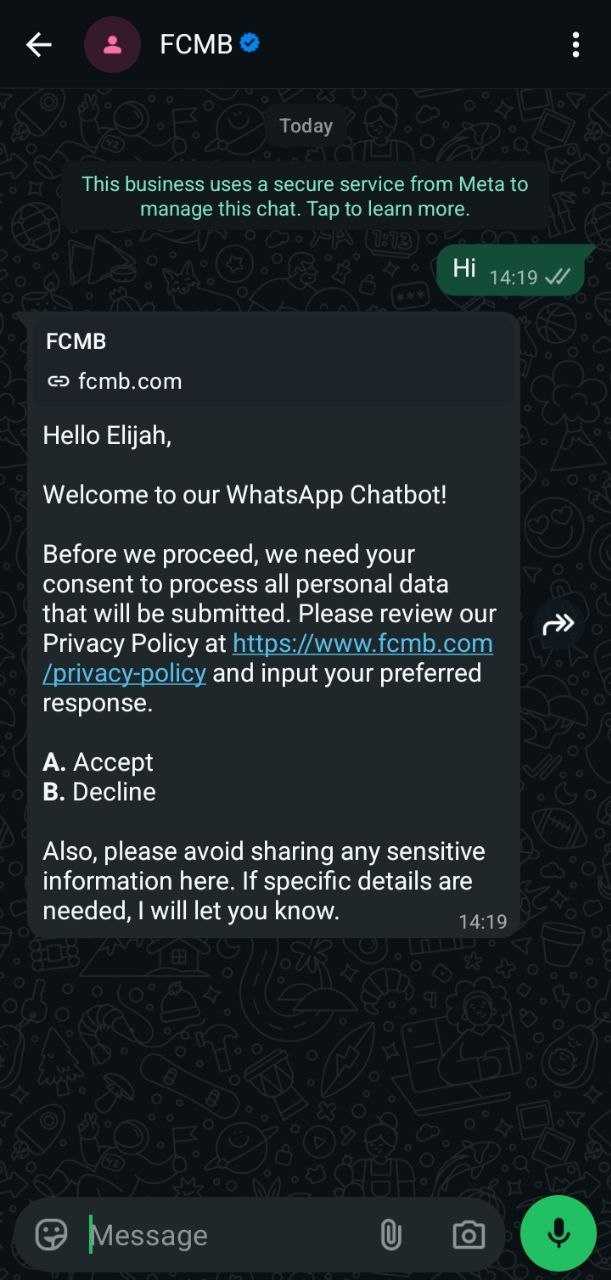 FCMB TEMI screenshot 2
