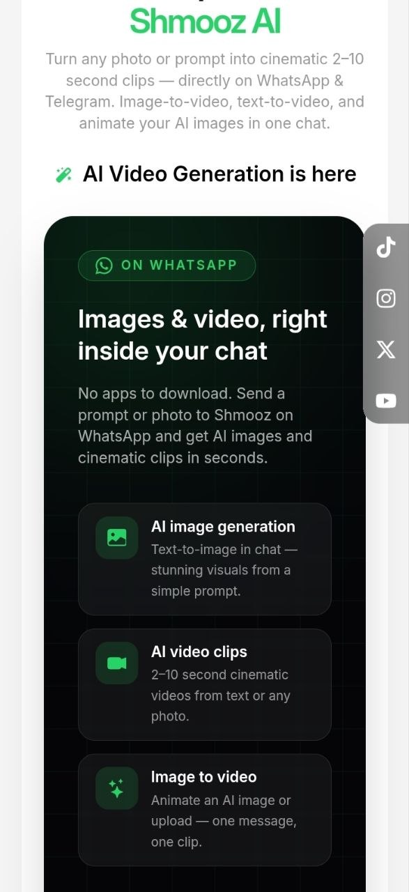 Shmooz Ai screenshot 2